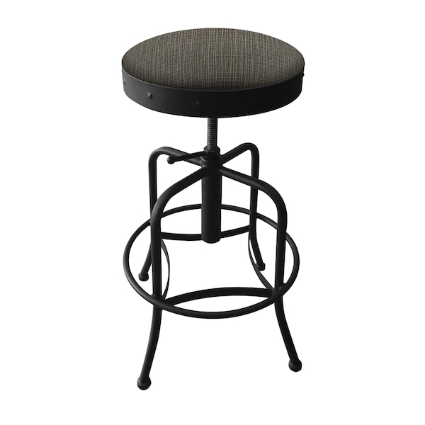 Adjustable Stool, Black Wrinkle, Graph Chalice Seat
